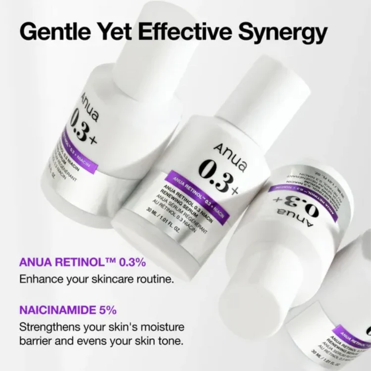 Retinol 0.3% + Niacin Renewing Serum (30ml)