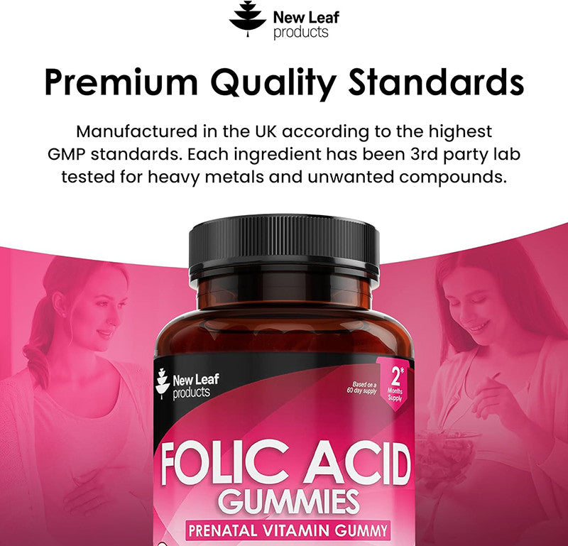 New Leaf Folic Acid Gummies