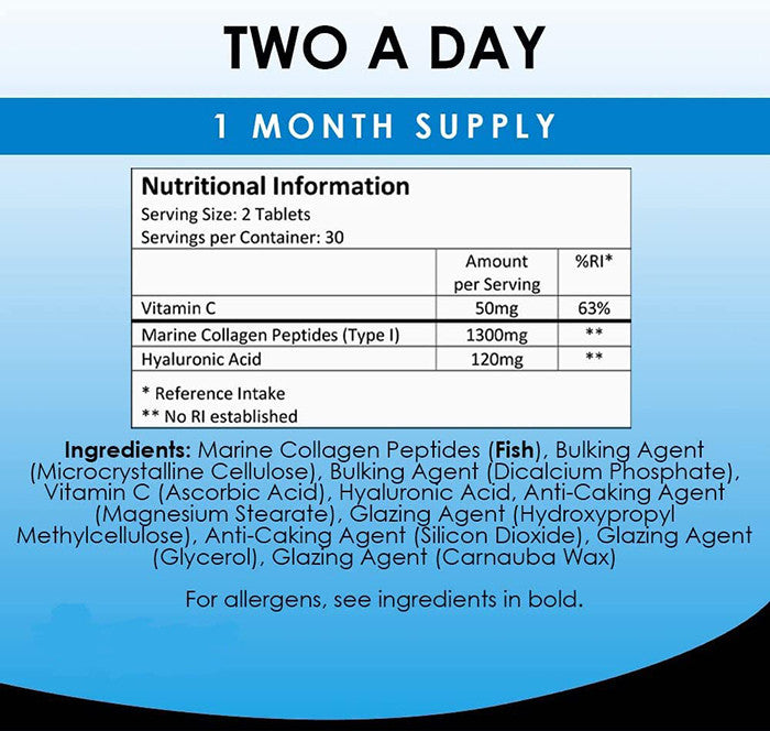 New Leaf Marine Collagen Tablets