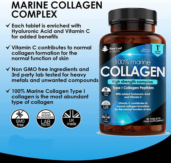 New Leaf Marine Collagen Tablets