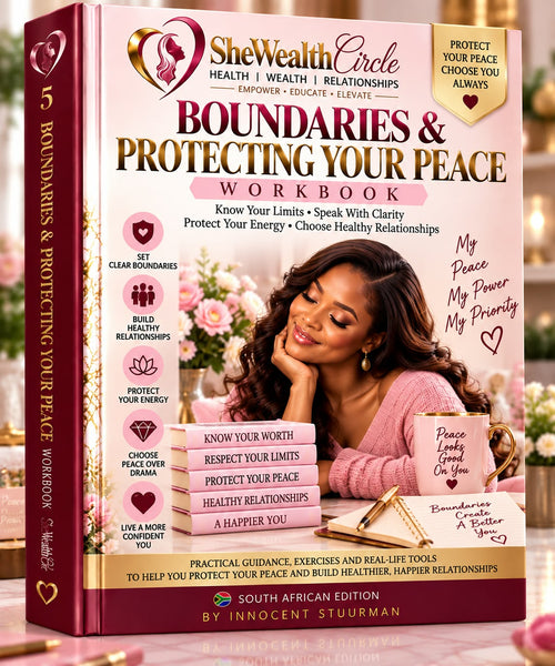 Boundaries & Protecting Your Peace Workbook – South African Edition