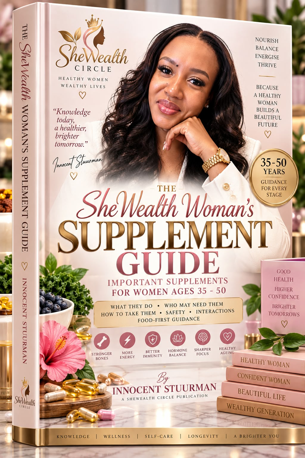 The SheWealth Woman’s Supplement Guide – Important Supplements for Women Ages 35–50
