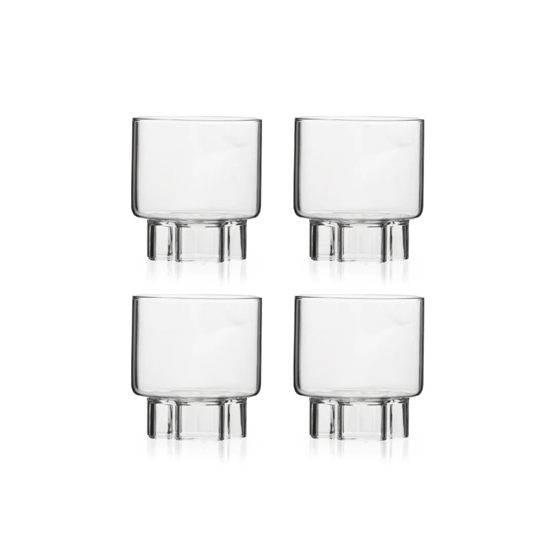 Tumbler Set Of 4 - Wavy