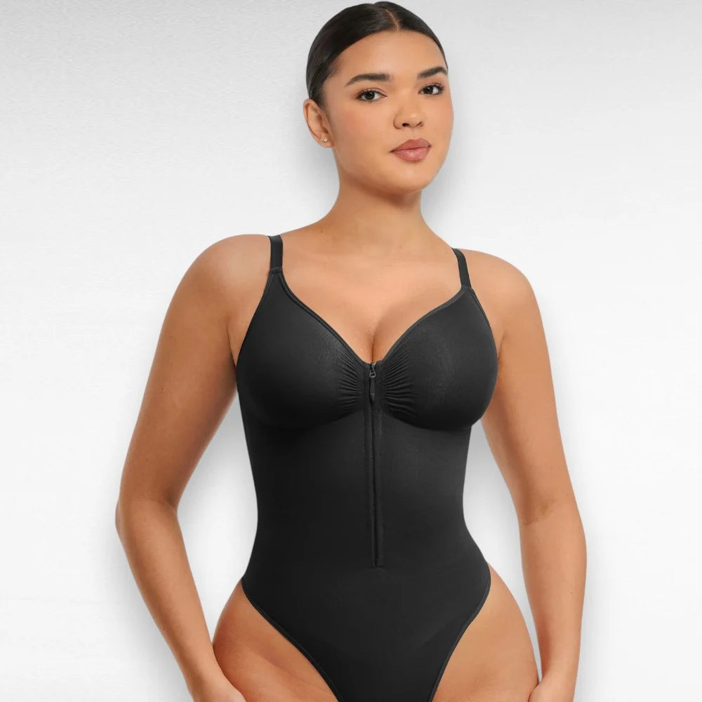 Tummy Control Thong Bodysuit