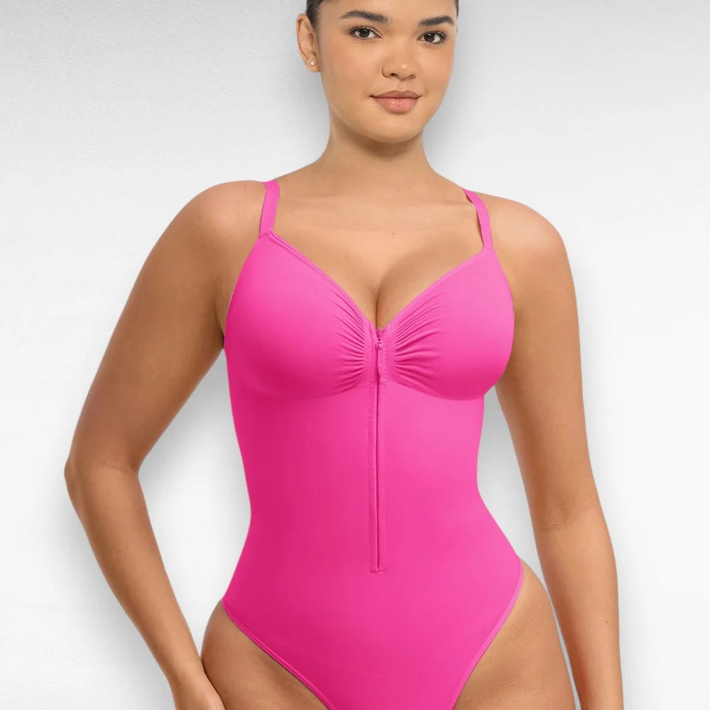 Tummy Control Thong Bodysuit