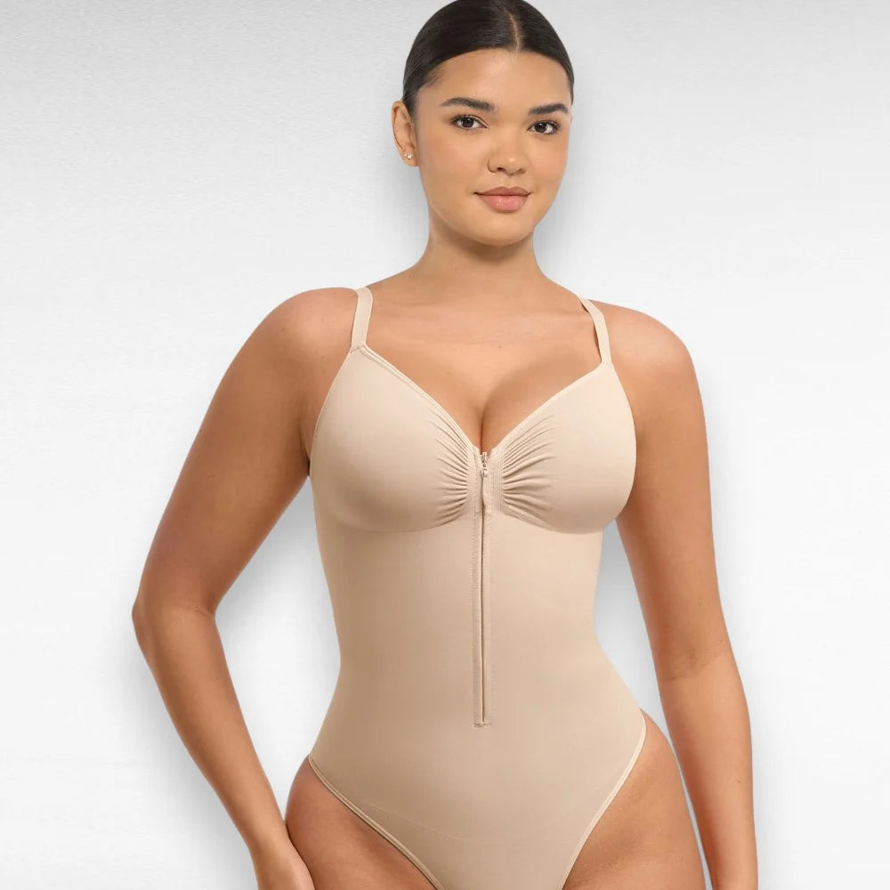 Tummy Control Thong Bodysuit