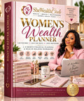 SheWealth Circle Women’s Wealth Planner | 12-Month Financial Planning & Wealth-Building Workbook